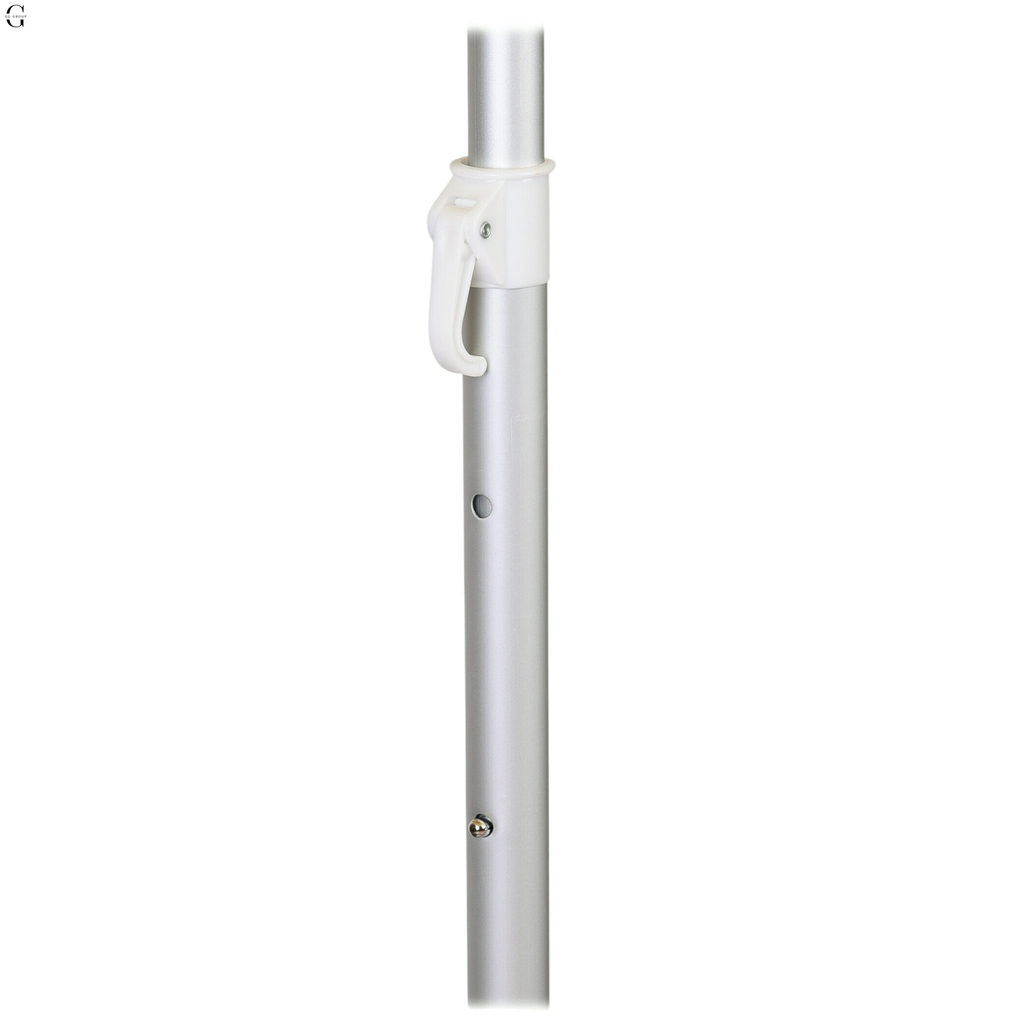 Торговый Пляжный зонтик Moonsen 2,5м, алюминиевый металл.